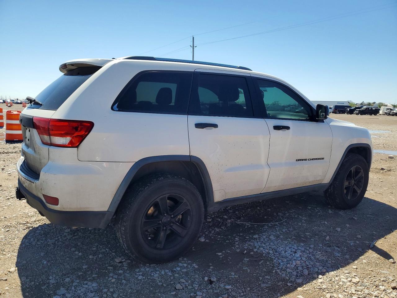 2012 Jeep Grand Cherokee Белый vin: 1C4RJFCT1CC237483