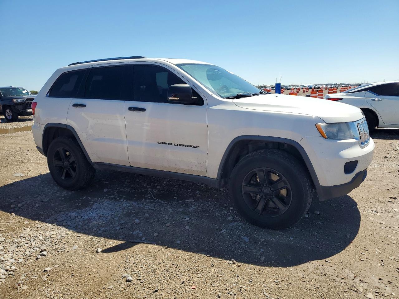2012 Jeep Grand Cherokee Белый vin: 1C4RJFCT1CC237483