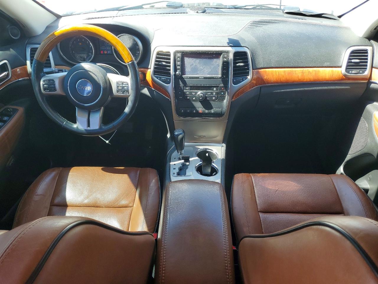 2012 Jeep Grand Cherokee Белый vin: 1C4RJFCT1CC237483