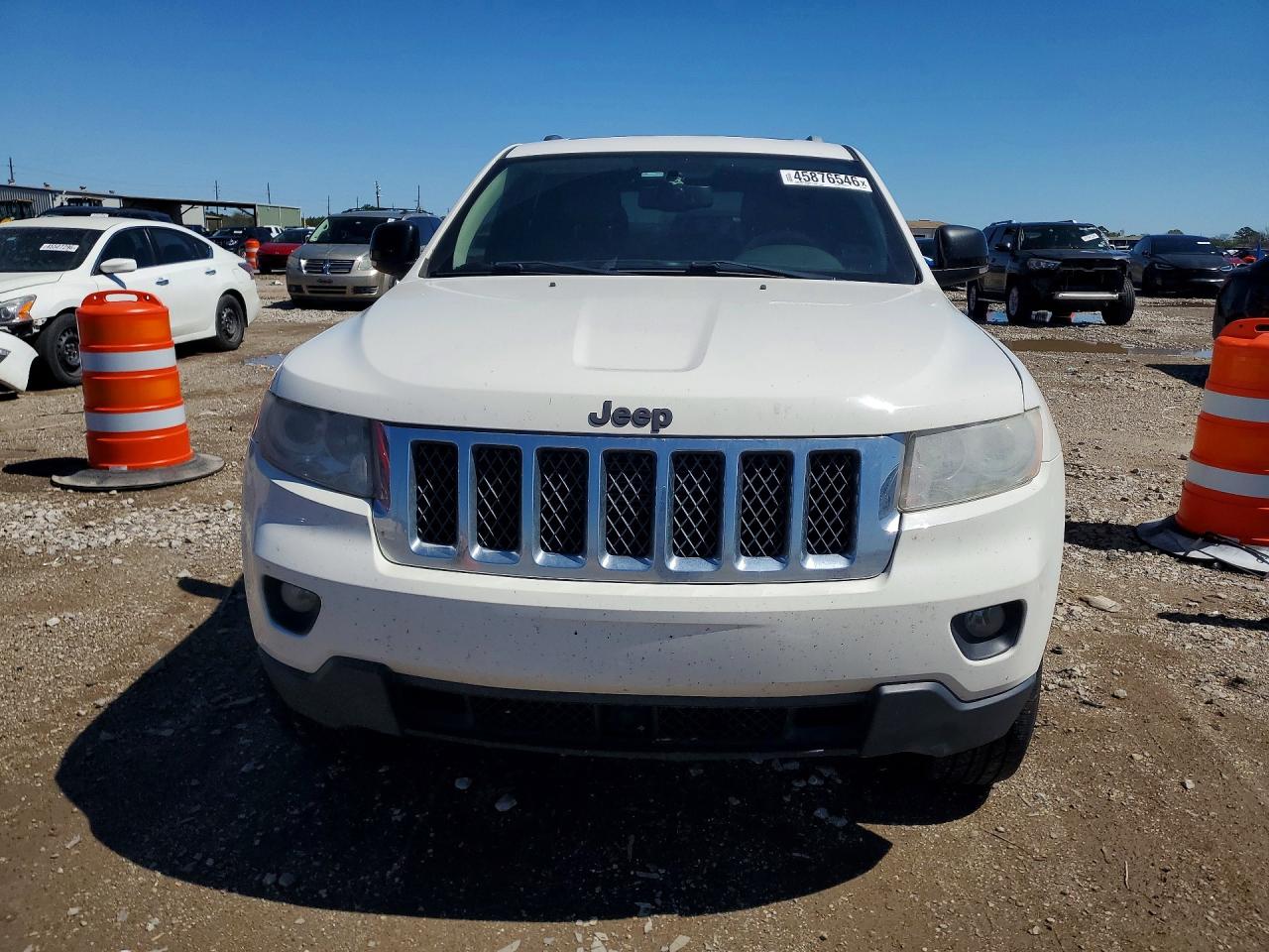 2012 Jeep Grand Cherokee Белый vin: 1C4RJFCT1CC237483
