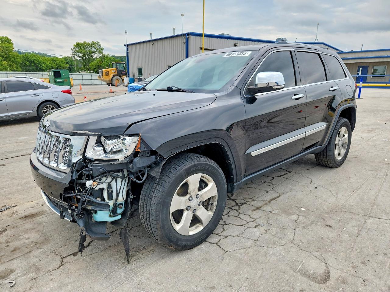 2013 Jeep Grand Cherokee Overland Black vin: 1C4RJFCT1DC639330