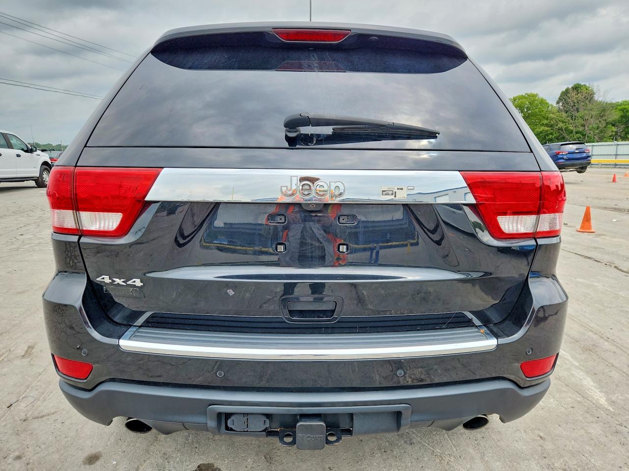 2013 Jeep Grand Cherokee Overland Black vin: 1C4RJFCT1DC639330