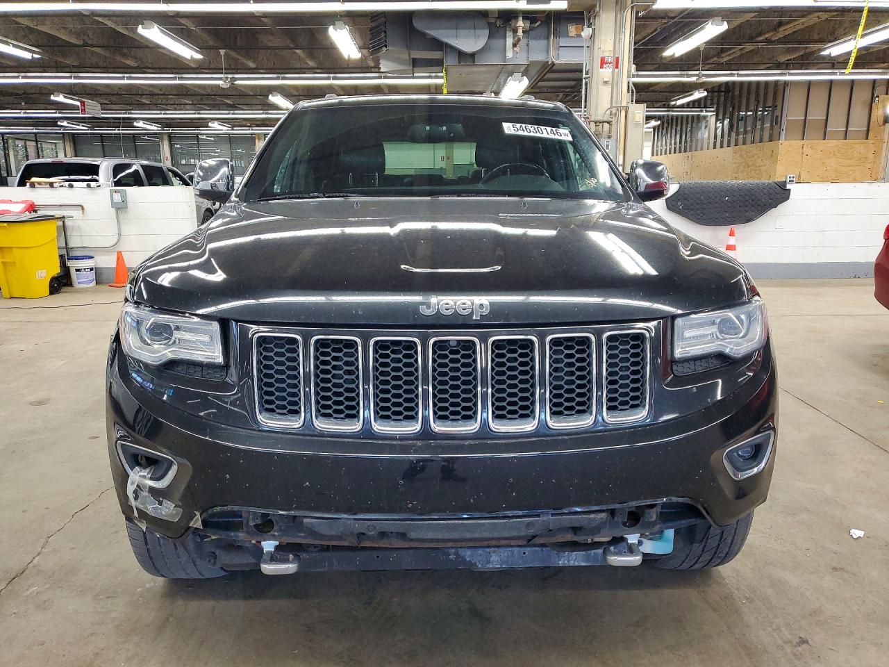 2014 Jeep Grand Cherokee Overland Black vin: 1C4RJFCT1EC197098
