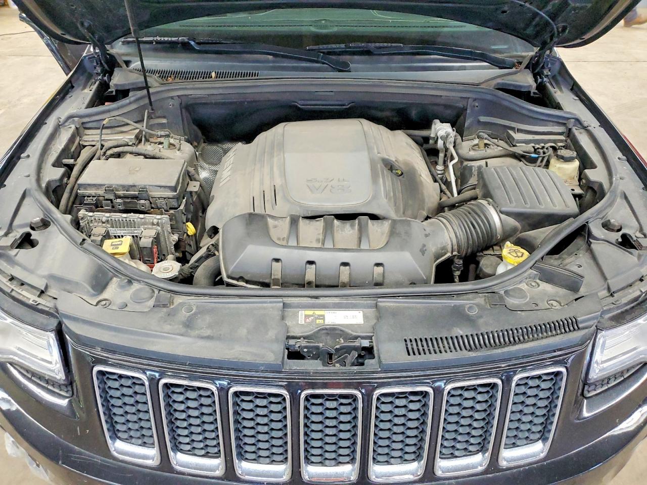 2014 Jeep Grand Cherokee Overland Black vin: 1C4RJFCT1EC197098