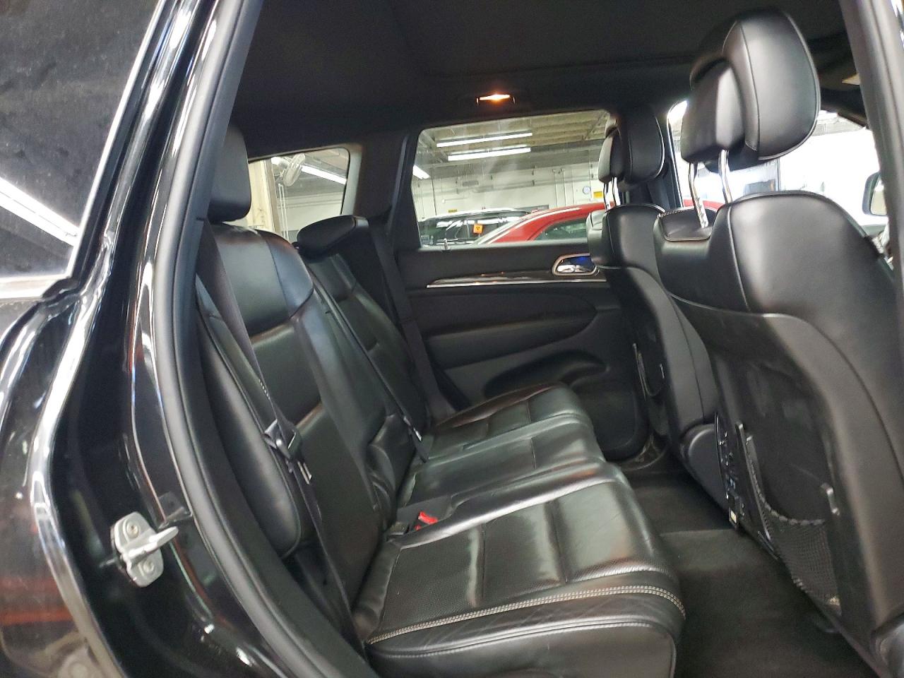2014 Jeep Grand Cherokee Overland Black vin: 1C4RJFCT1EC197098