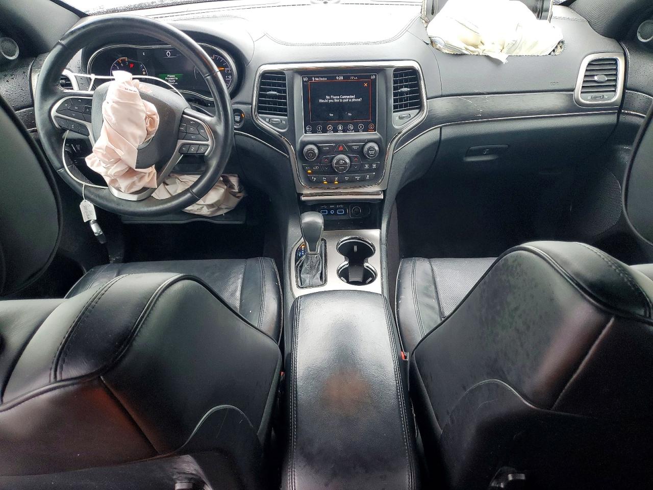 2018 Jeep Grand Cherokee Overland Black vin: 1C4RJFCT1JC244527