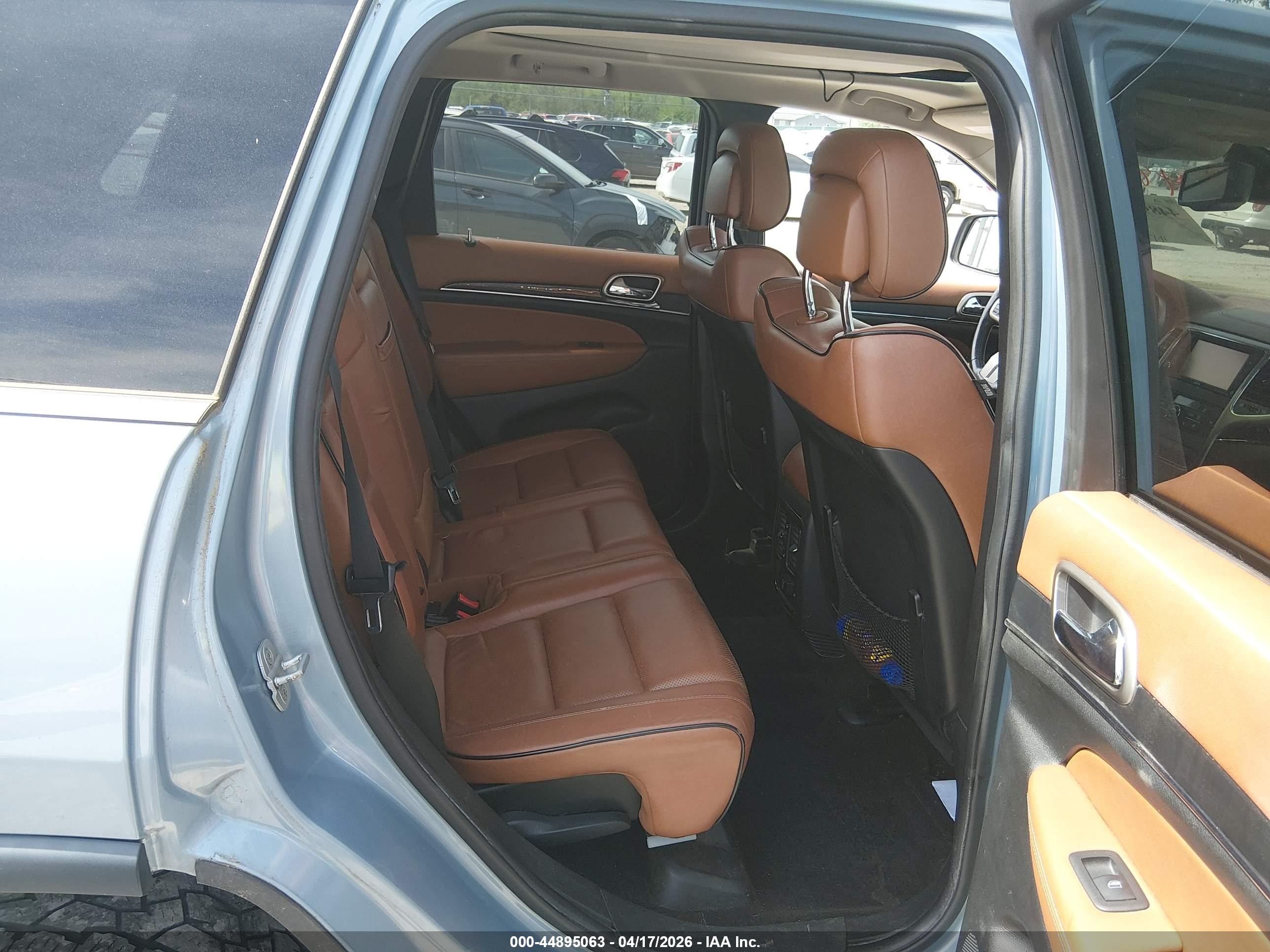 2012 Jeep Grand Cherokee Overland Синий vin: 1C4RJFCT2CC325619