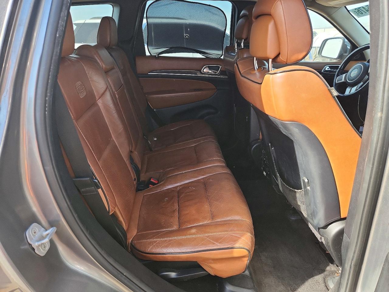 2012 Jeep Grand Cherokee Overland Серый vin: 1C4RJFCT2CC344686