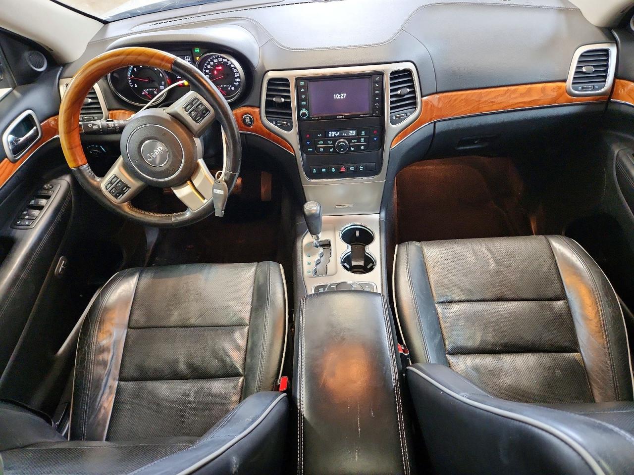 2013 Jeep Grand Cherokee Overland Белый vin: 1C4RJFCT2DC603050