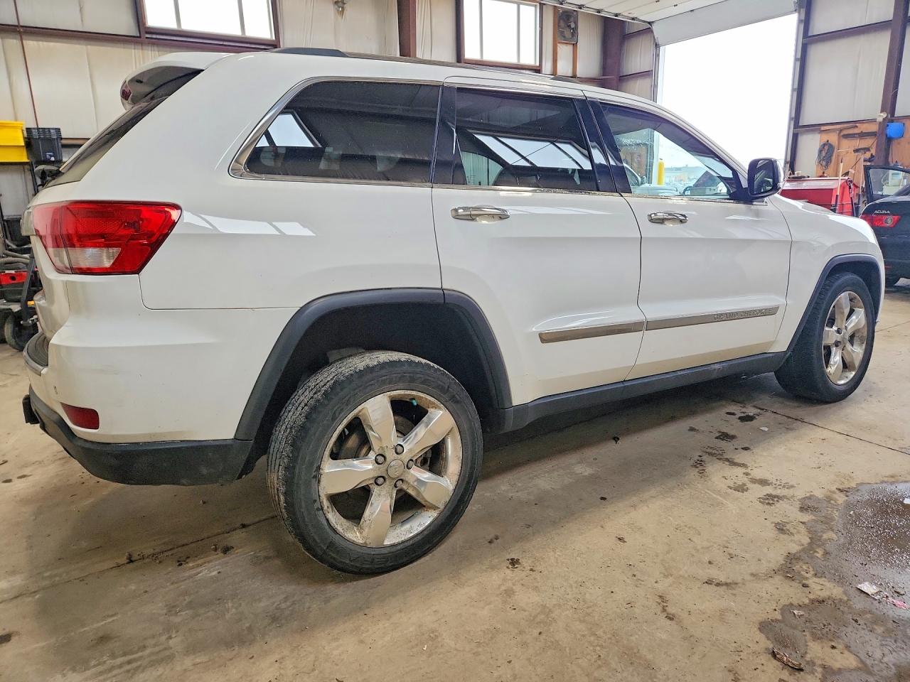2013 Jeep Grand Cherokee Overland Белый vin: 1C4RJFCT2DC603050