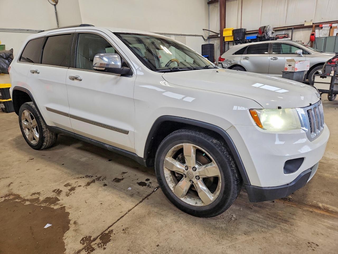 2013 Jeep Grand Cherokee Overland Белый vin: 1C4RJFCT2DC603050