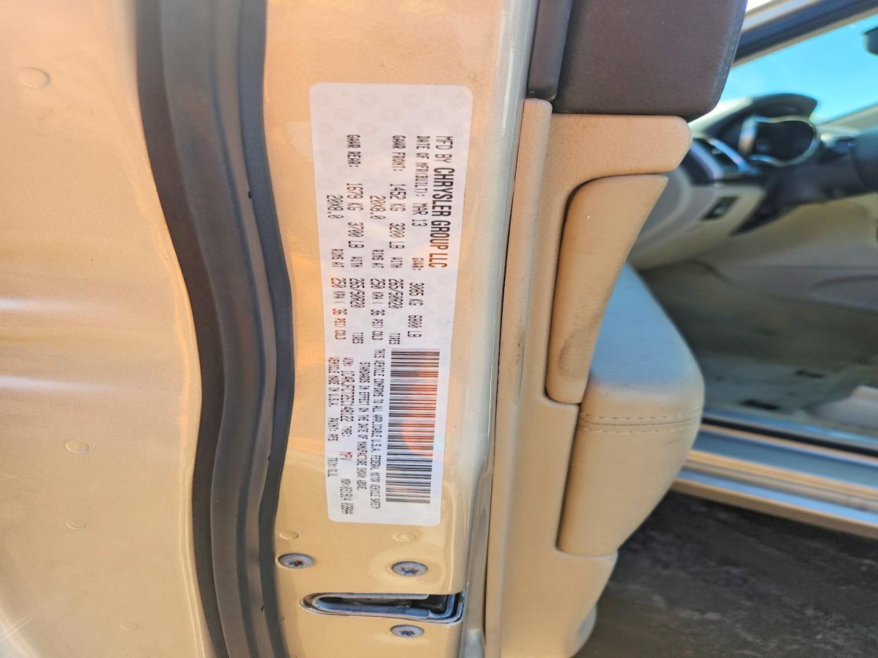 2014 Jeep Grand Cherokee Overland Tan vin: 1C4RJFCT2EC148122