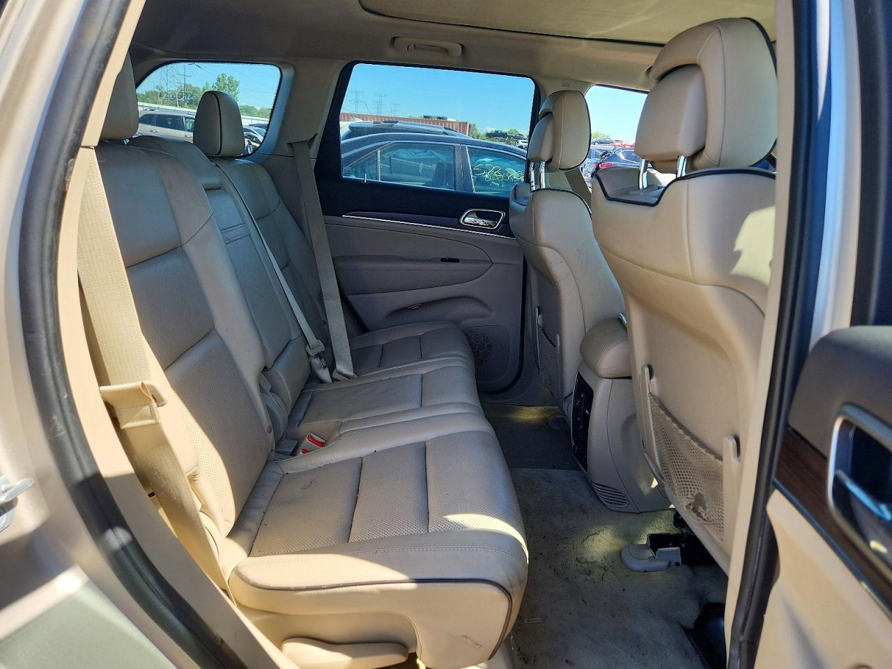 2014 Jeep Grand Cherokee Overland Tan vin: 1C4RJFCT2EC148122
