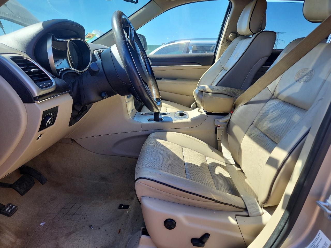 2014 Jeep Grand Cherokee Overland Tan vin: 1C4RJFCT2EC148122
