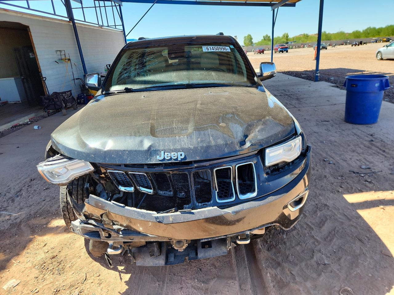 2015 Jeep Grand Cherokee Overland Black vin: 1C4RJFCT2FC722459