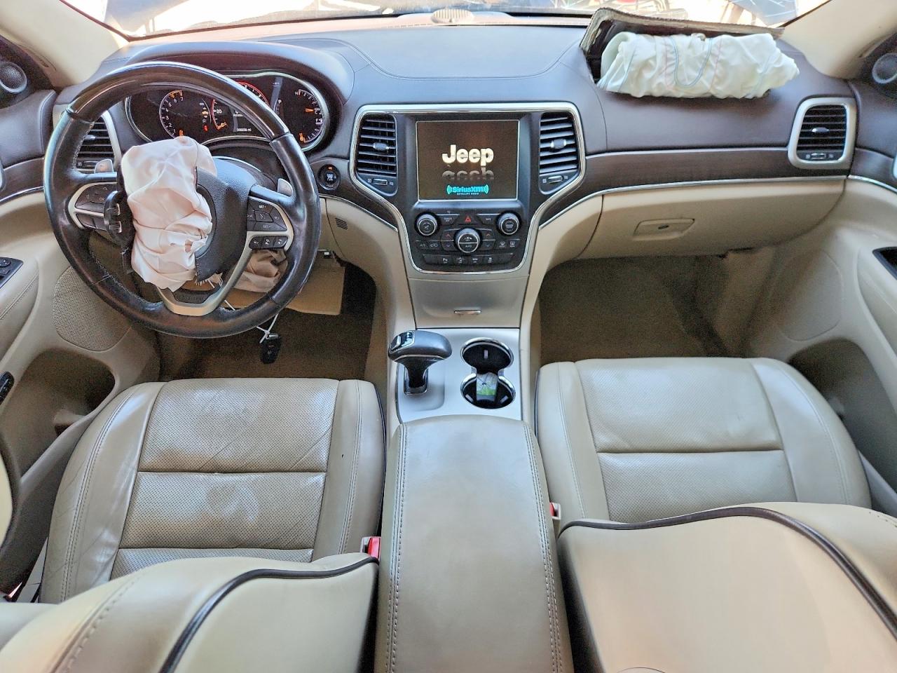 2015 Jeep Grand Cherokee Overland Black vin: 1C4RJFCT2FC722459