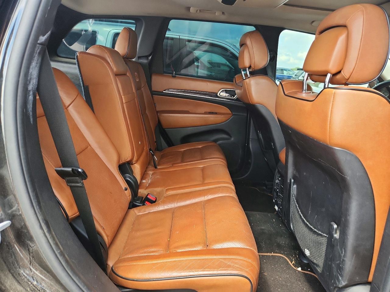 2012 Jeep Grand Cherokee Overland Black vin: 1C4RJFCT3CC105258