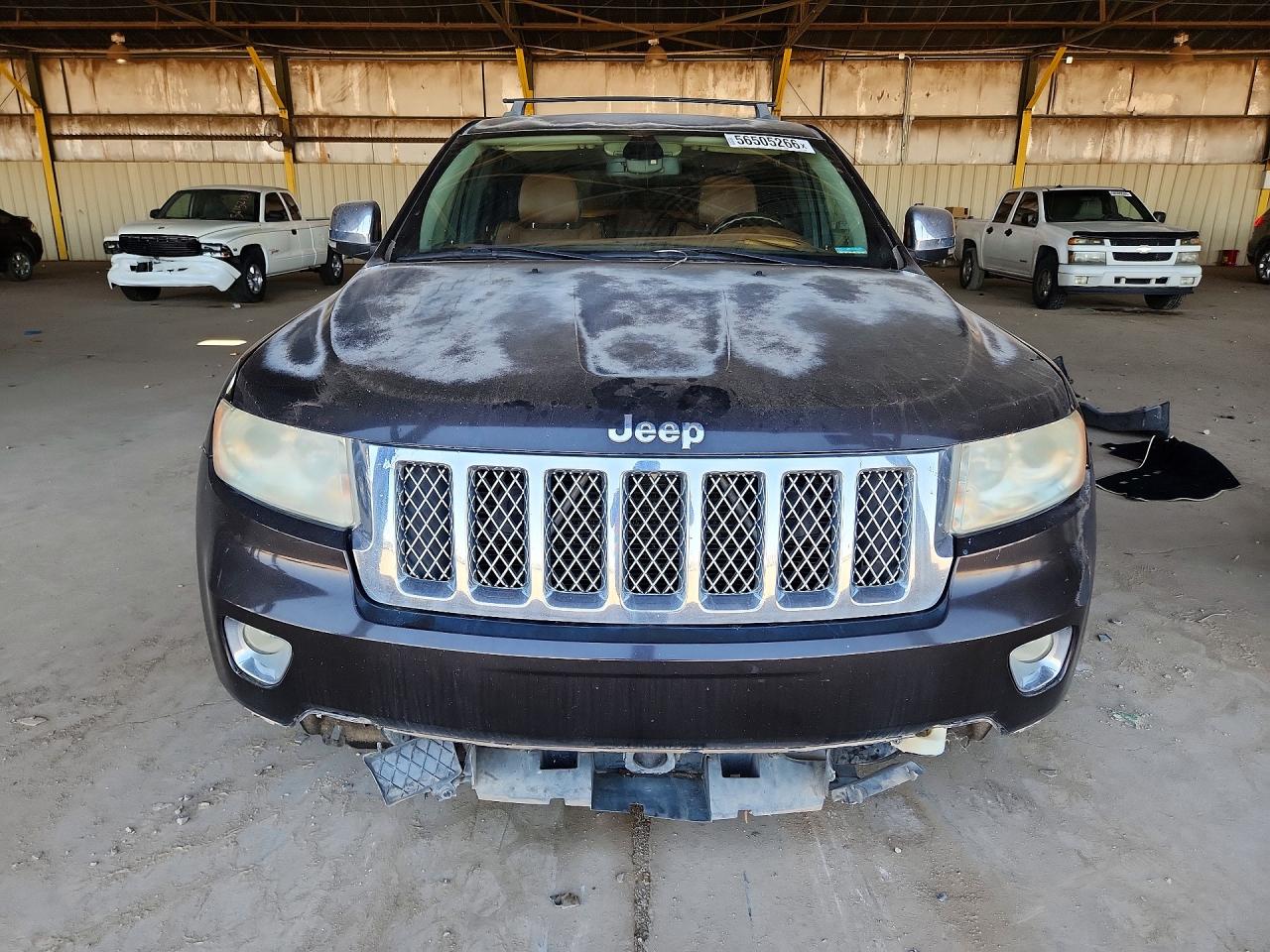 2012 Jeep Grand Cherokee Overland Black vin: 1C4RJFCT3CC181952