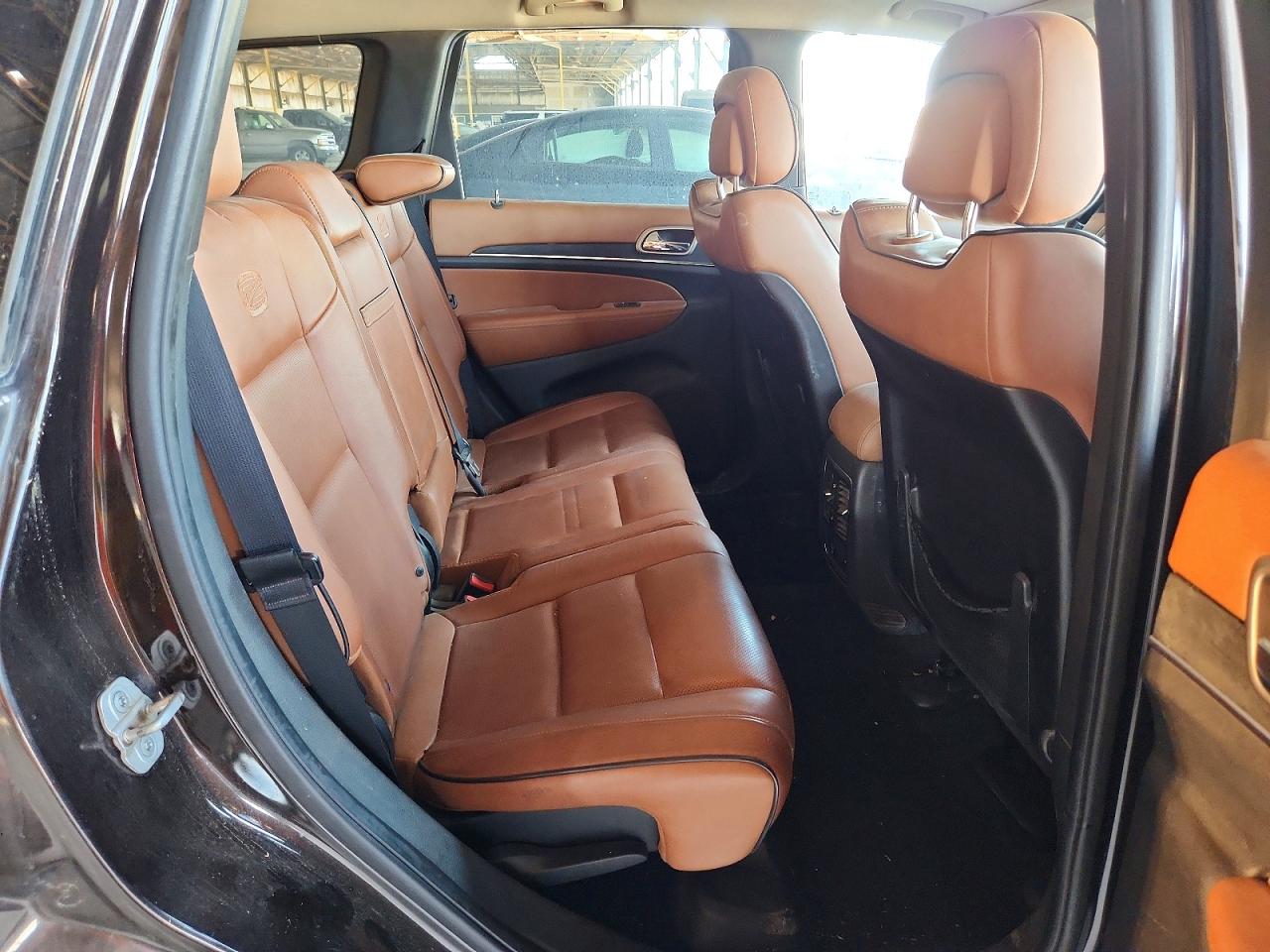 2012 Jeep Grand Cherokee Overland Black vin: 1C4RJFCT3CC181952