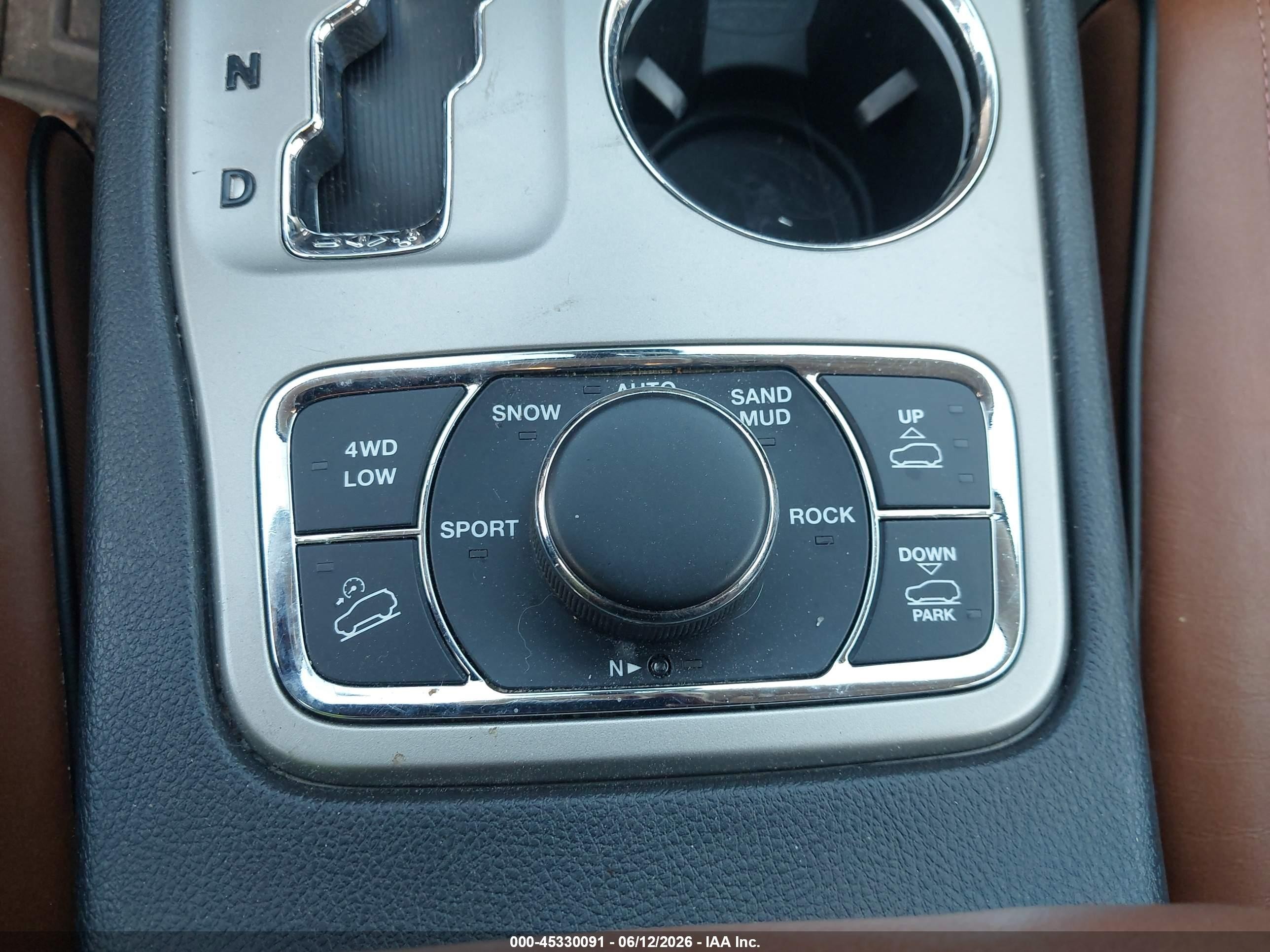 2012 Jeep Grand Cherokee Overland Gray vin: 1C4RJFCT3CC226257