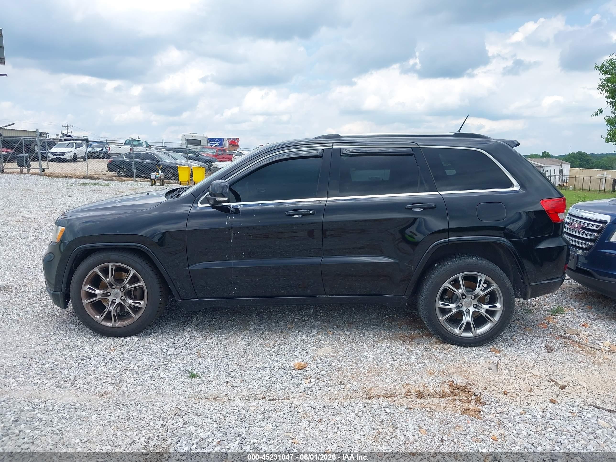 2012 Jeep Grand Cherokee Overland Black vin: 1C4RJFCT3CC326813