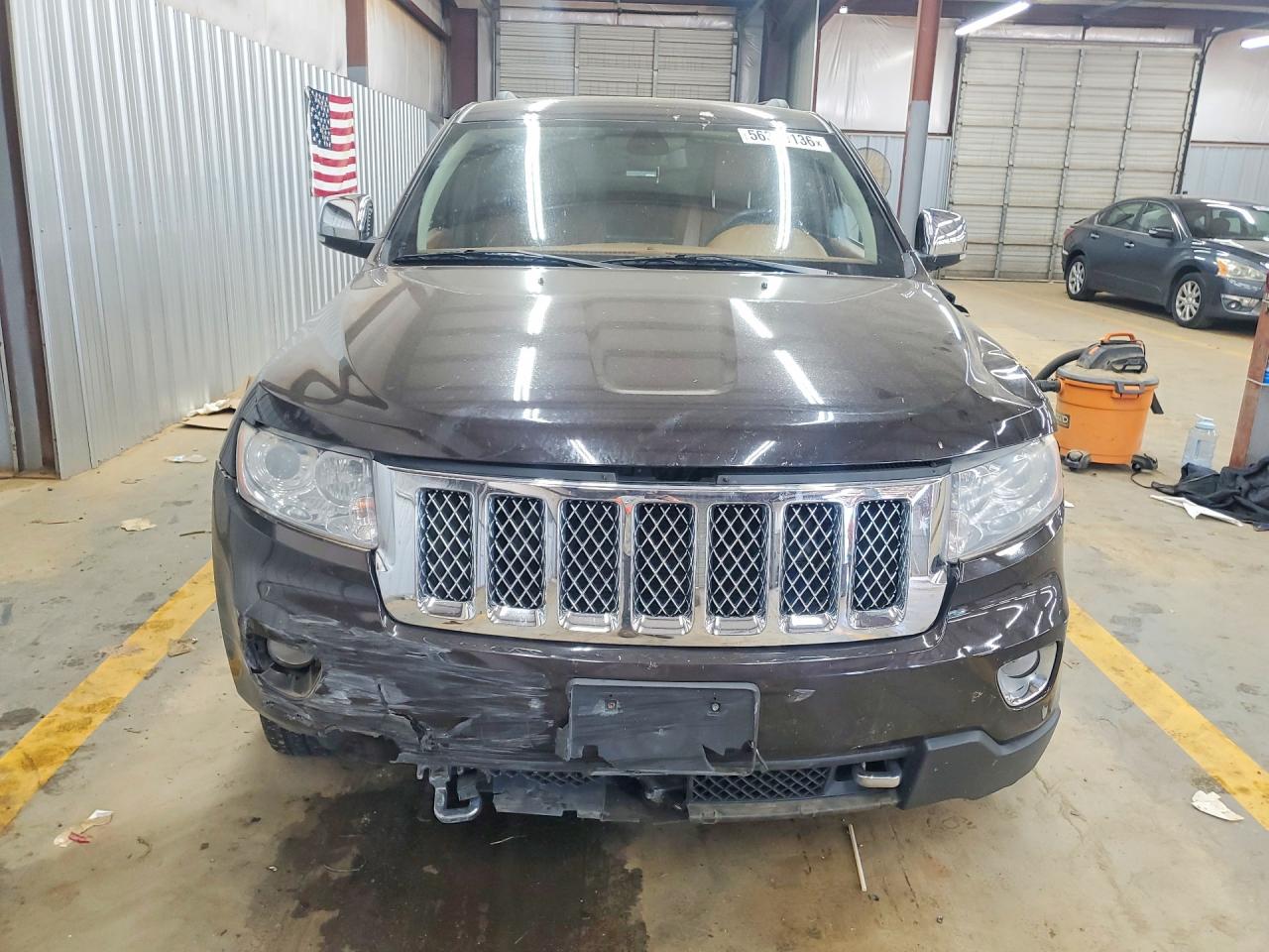 2012 Jeep Grand Cherokee Overland Black vin: 1C4RJFCT3CC341098