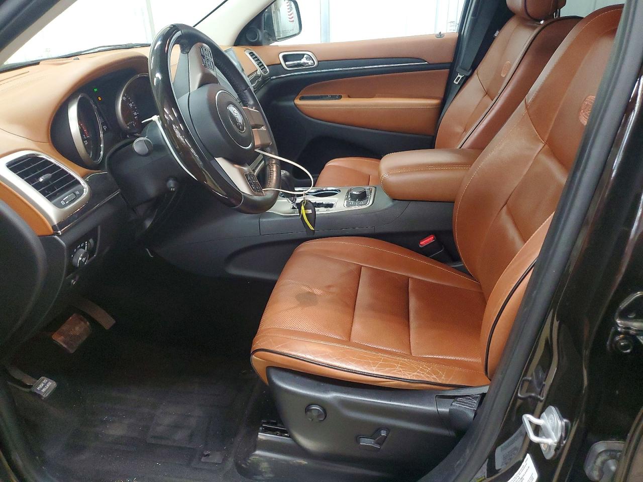 2012 Jeep Grand Cherokee Overland Black vin: 1C4RJFCT3CC341098