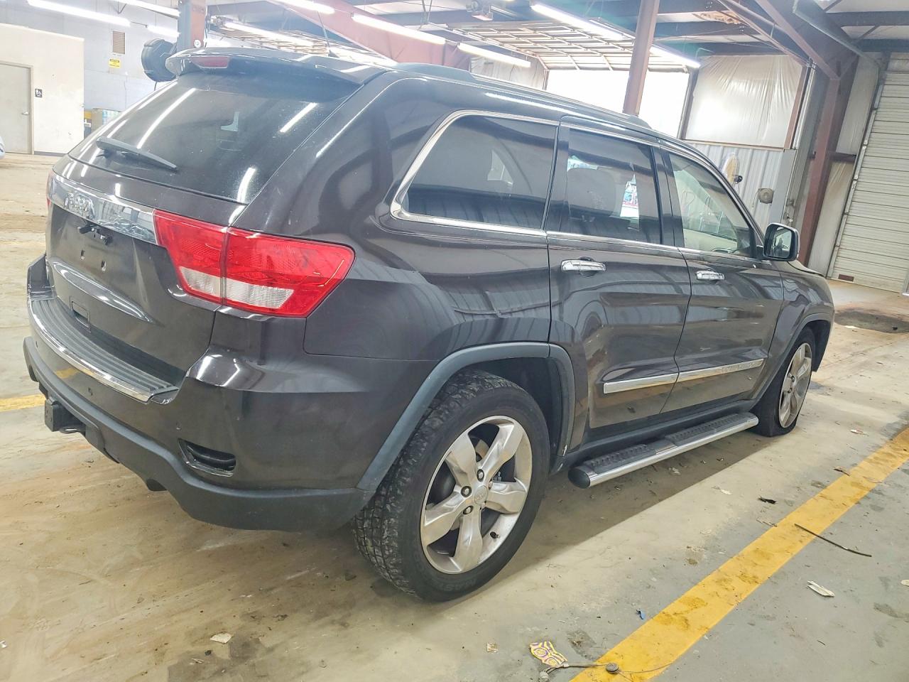 2012 Jeep Grand Cherokee Overland Black vin: 1C4RJFCT3CC341098