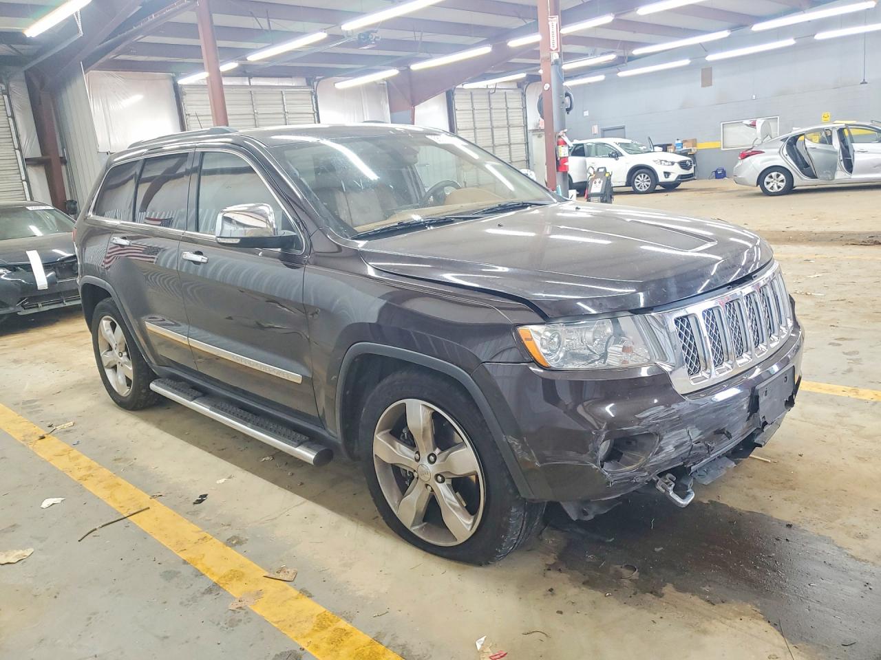 2012 Jeep Grand Cherokee Overland Black vin: 1C4RJFCT3CC341098