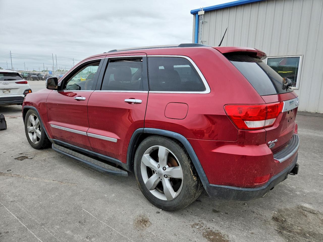 2012 Jeep Grand Cherokee Overland Темно-бордовый vin: 1C4RJFCT3CC352229