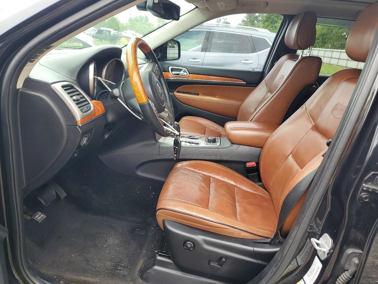 2013 Jeep Grand Cherokee Overland Черный vin: 1C4RJFCT3DC544798