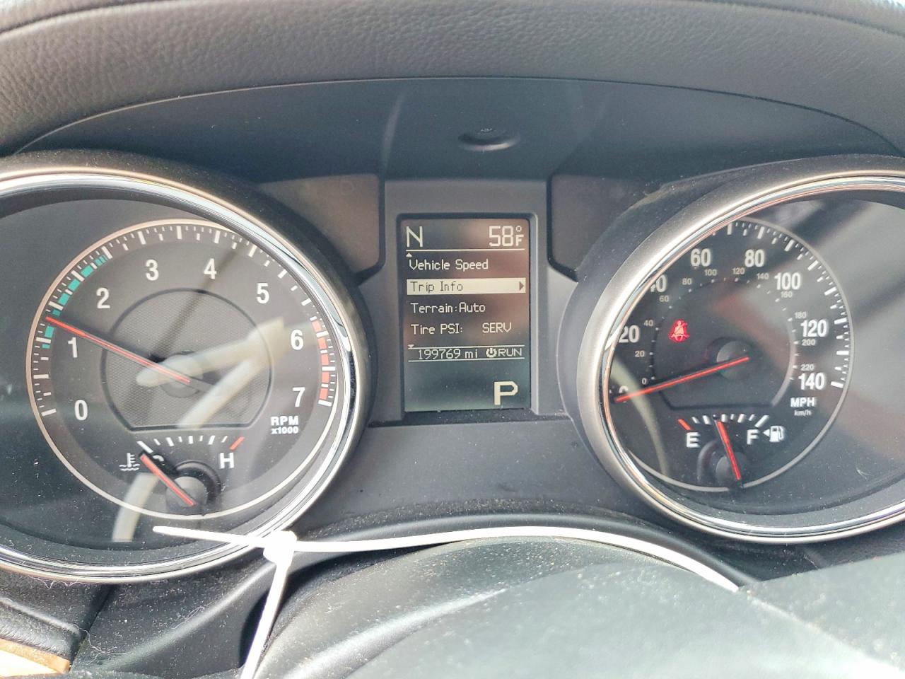 2013 Jeep Grand Cherokee Overland Черный vin: 1C4RJFCT3DC544798
