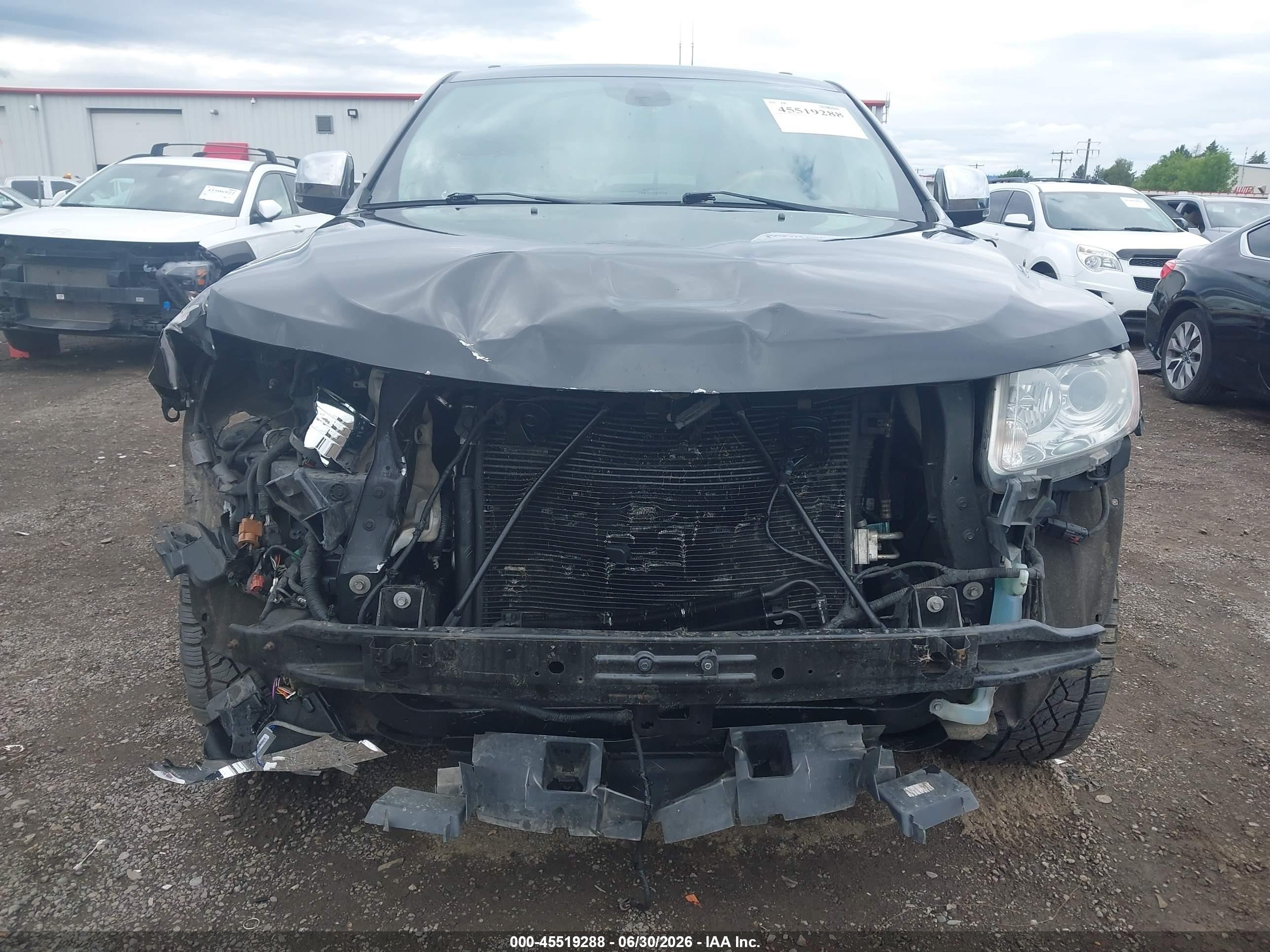 2013 Jeep Grand Cherokee Overland Черный vin: 1C4RJFCT3DC614851