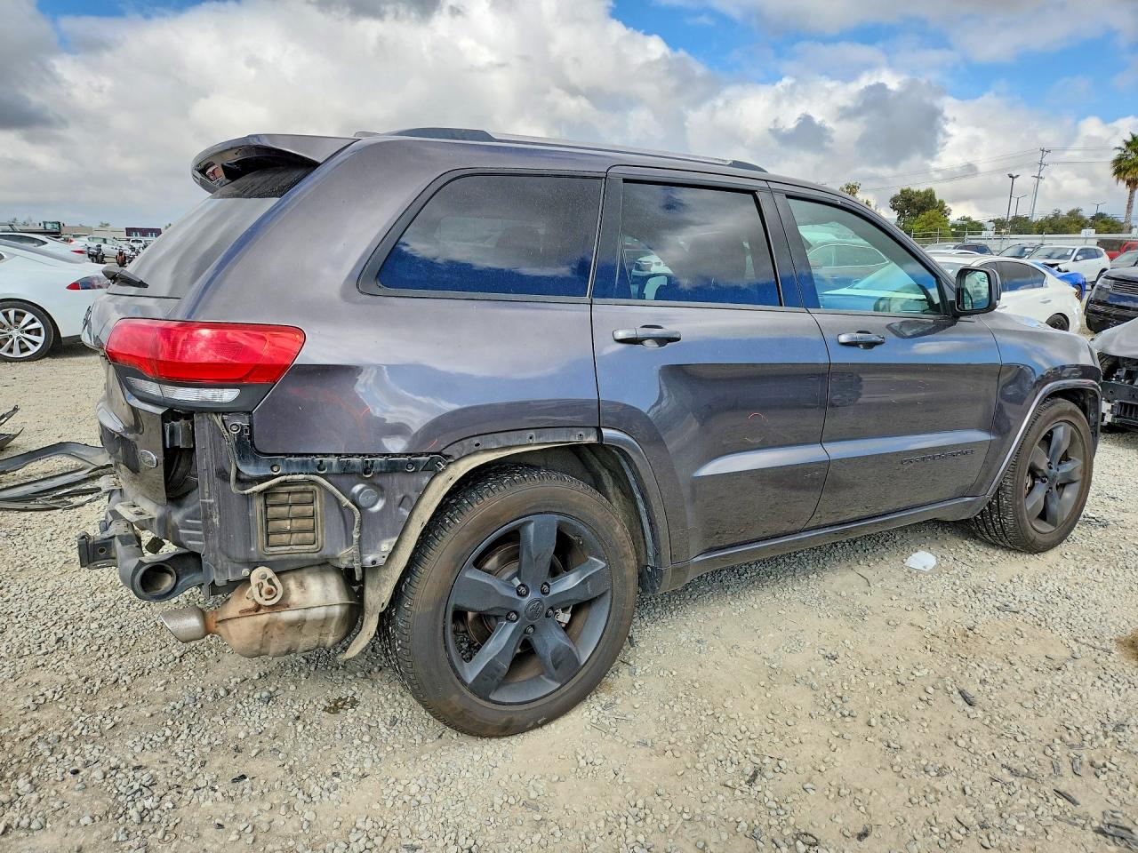 2014 Jeep Grand Cherokee Overland Gray vin: 1C4RJFCT3EC506795