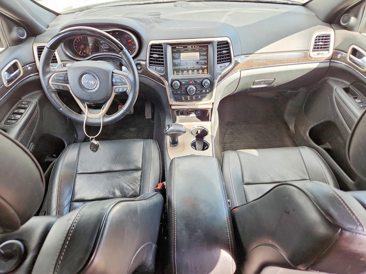 2014 Jeep Grand Cherokee Overland Gray vin: 1C4RJFCT3EC506795