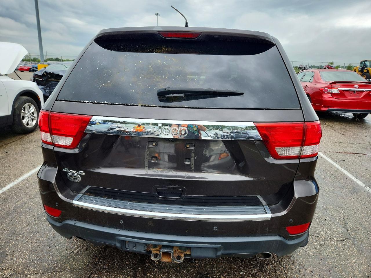 2012 Jeep Grand Cherokee Overland Brown vin: 1C4RJFCT4CC281462