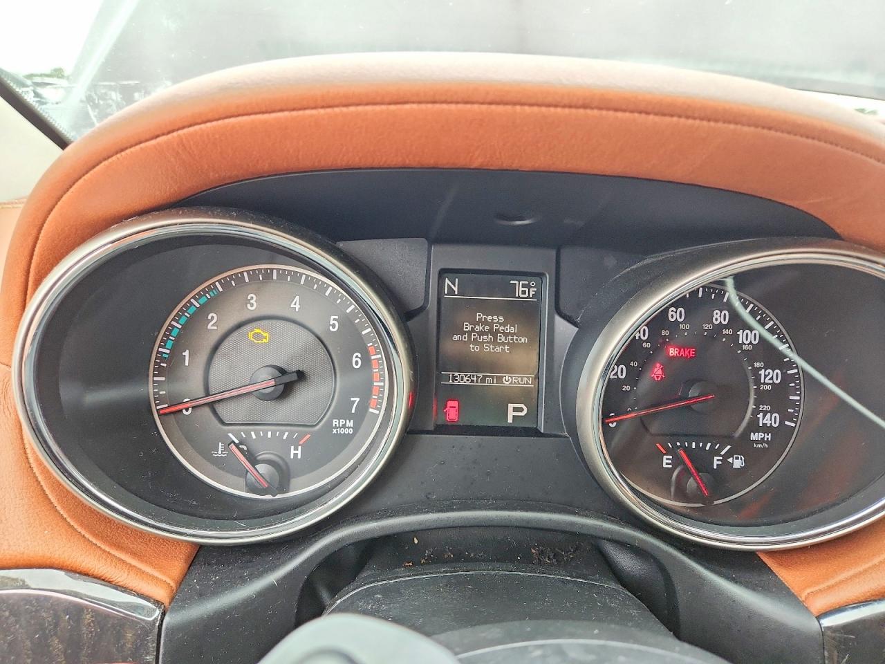 2012 Jeep Grand Cherokee Overland Brown vin: 1C4RJFCT4CC281462