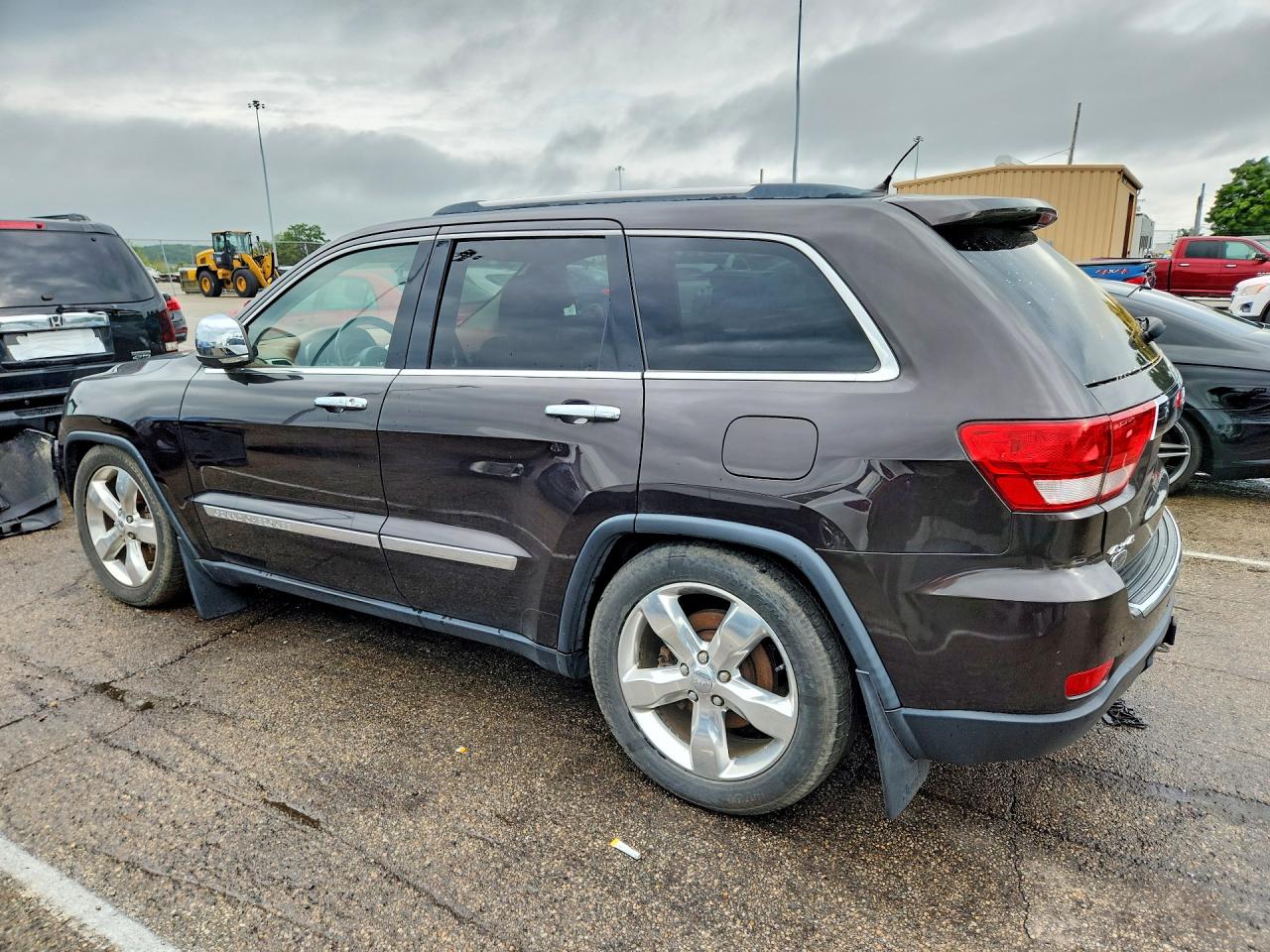 2012 Jeep Grand Cherokee Overland Brown vin: 1C4RJFCT4CC281462