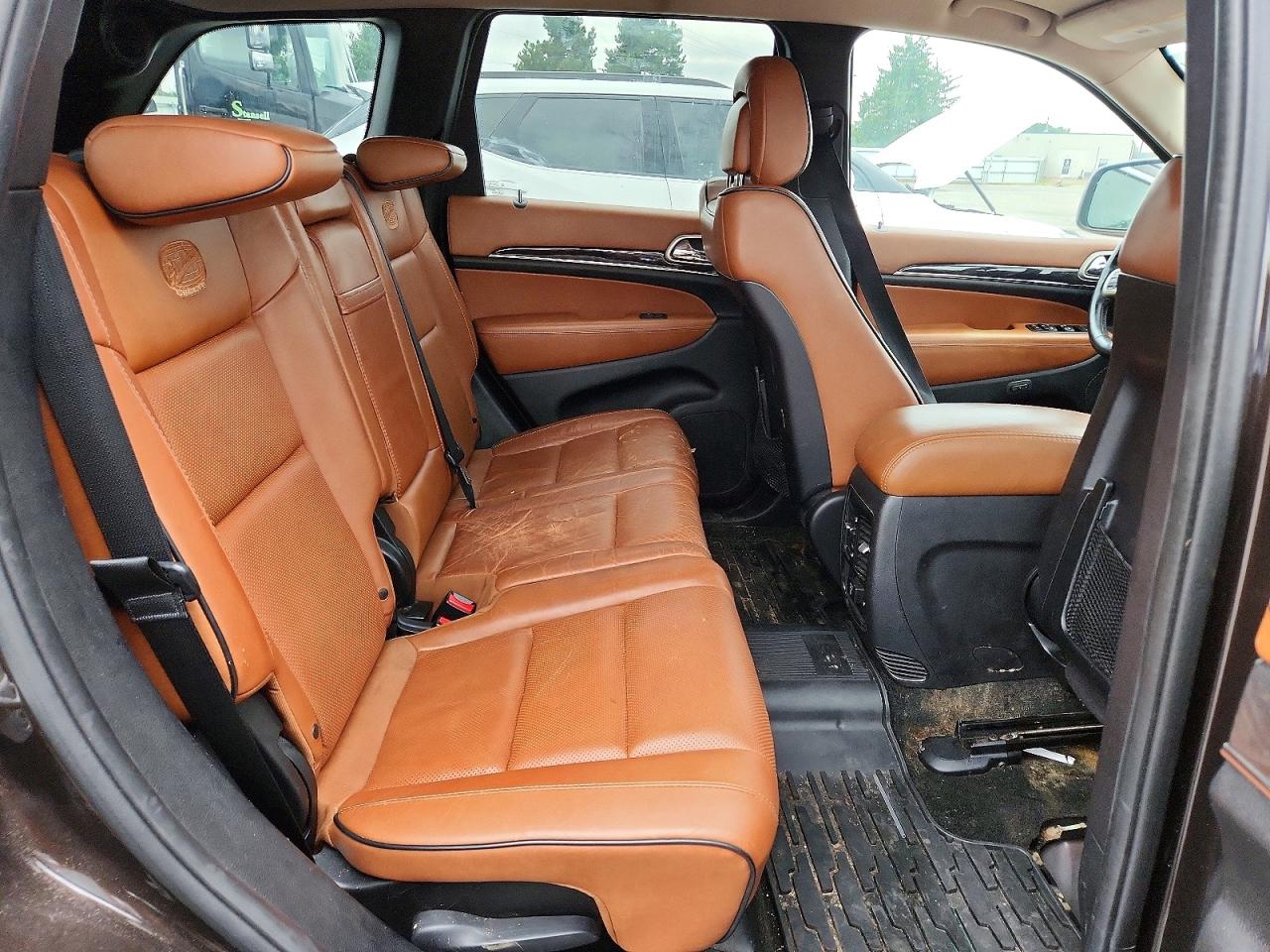2012 Jeep Grand Cherokee Overland Brown vin: 1C4RJFCT4CC281462