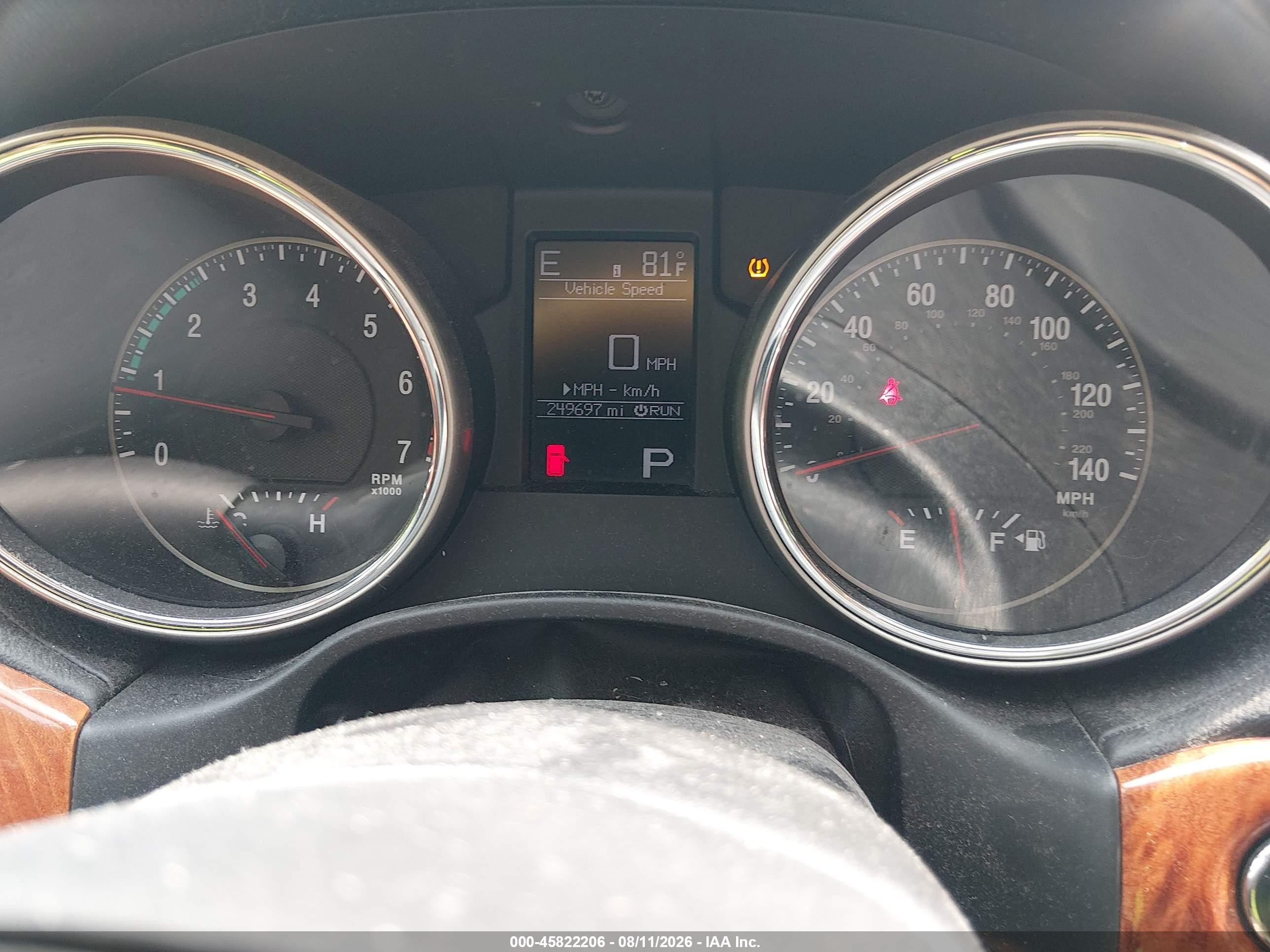 2013 Jeep Grand Cherokee Overland Black vin: 1C4RJFCT4DC522518