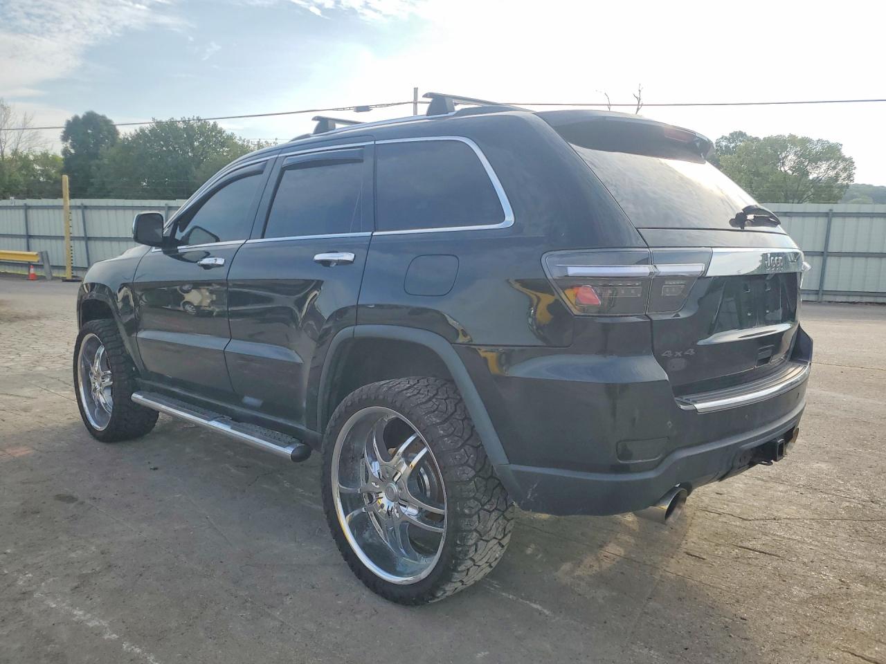 2013 Jeep Grand Cherokee Overland Black vin: 1C4RJFCT4DC525533