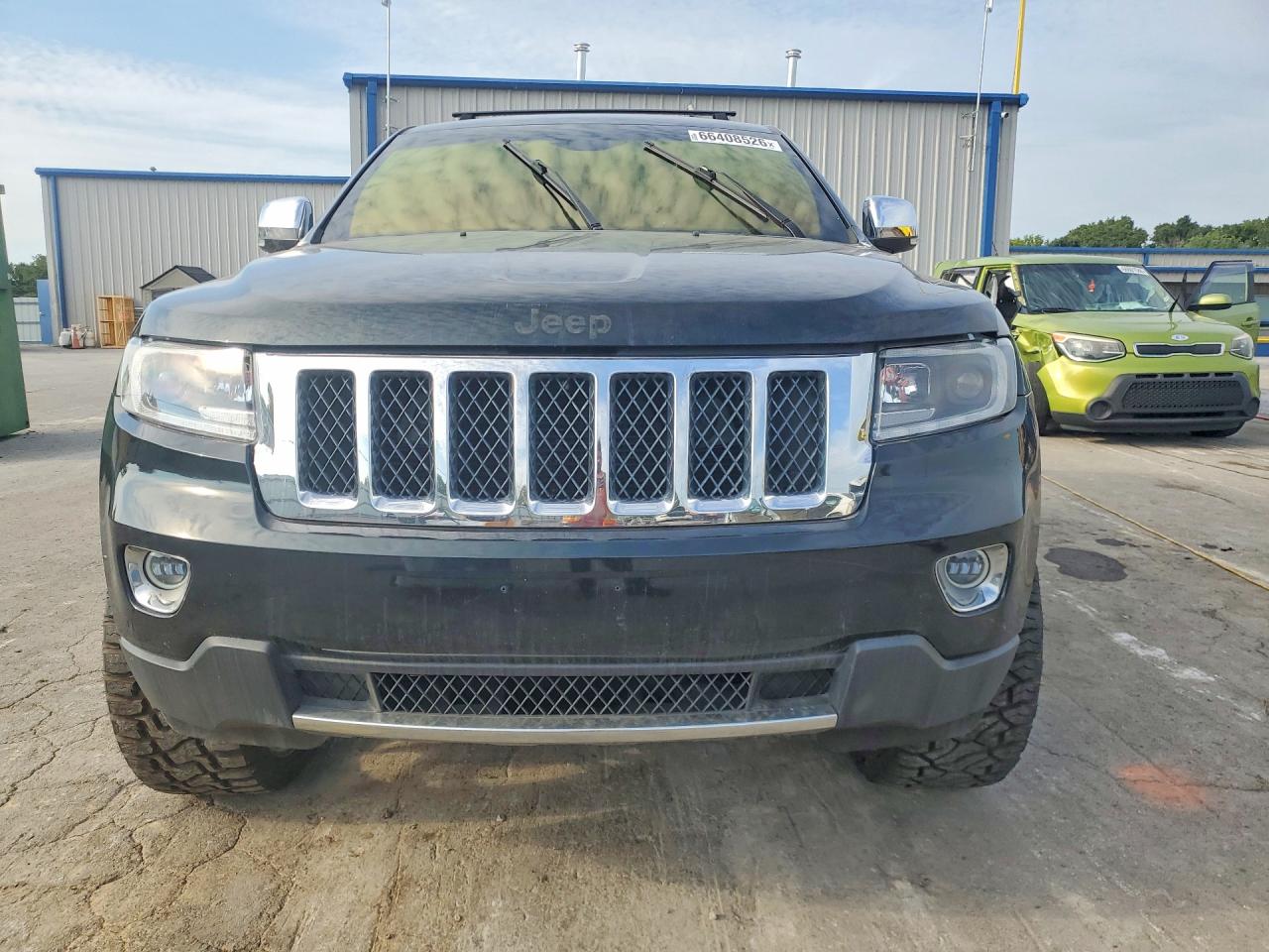 2013 Jeep Grand Cherokee Overland Black vin: 1C4RJFCT4DC525533