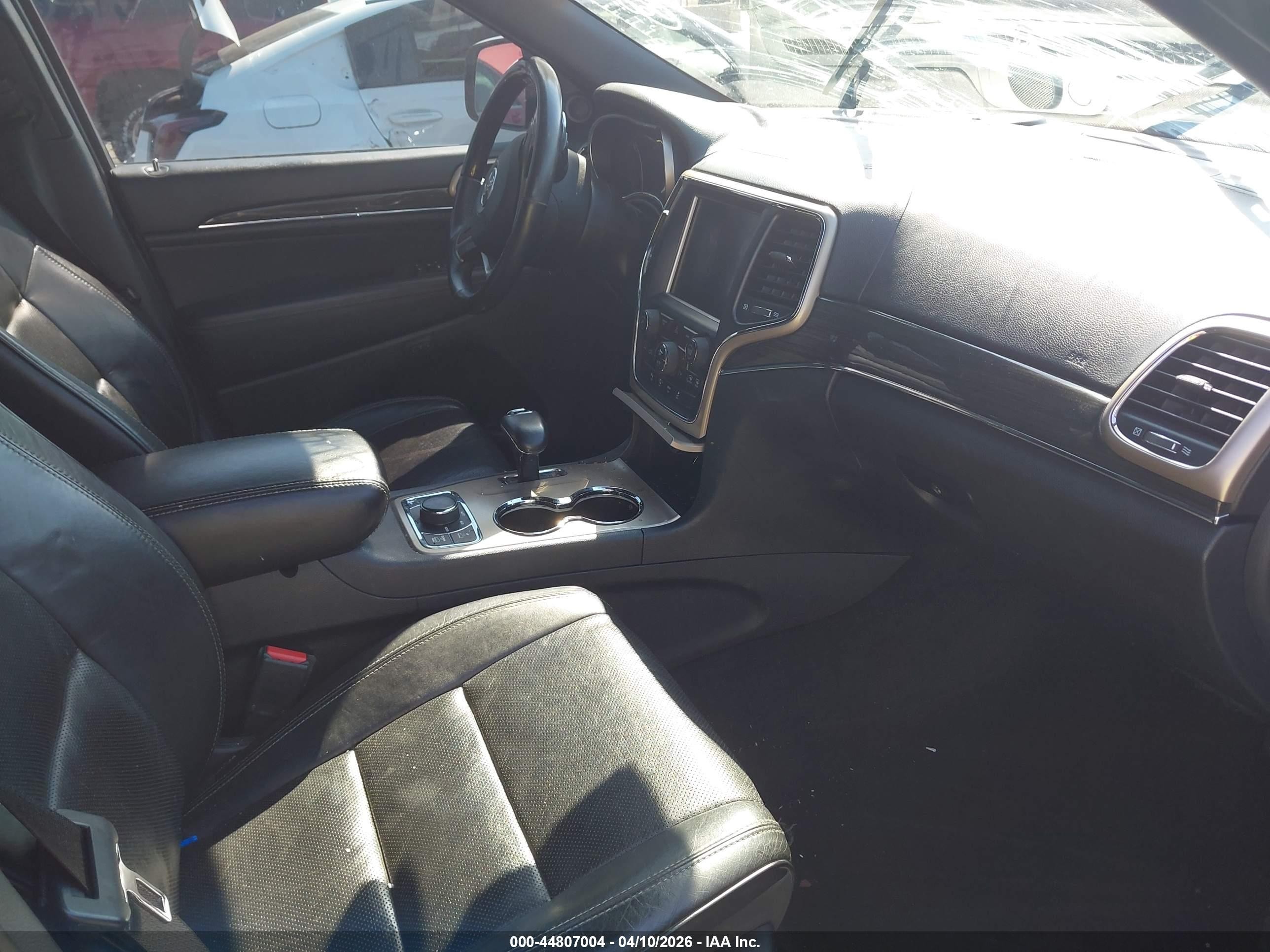 2014 Jeep Grand Cherokee Overland Синий vin: 1C4RJFCT4EC105059