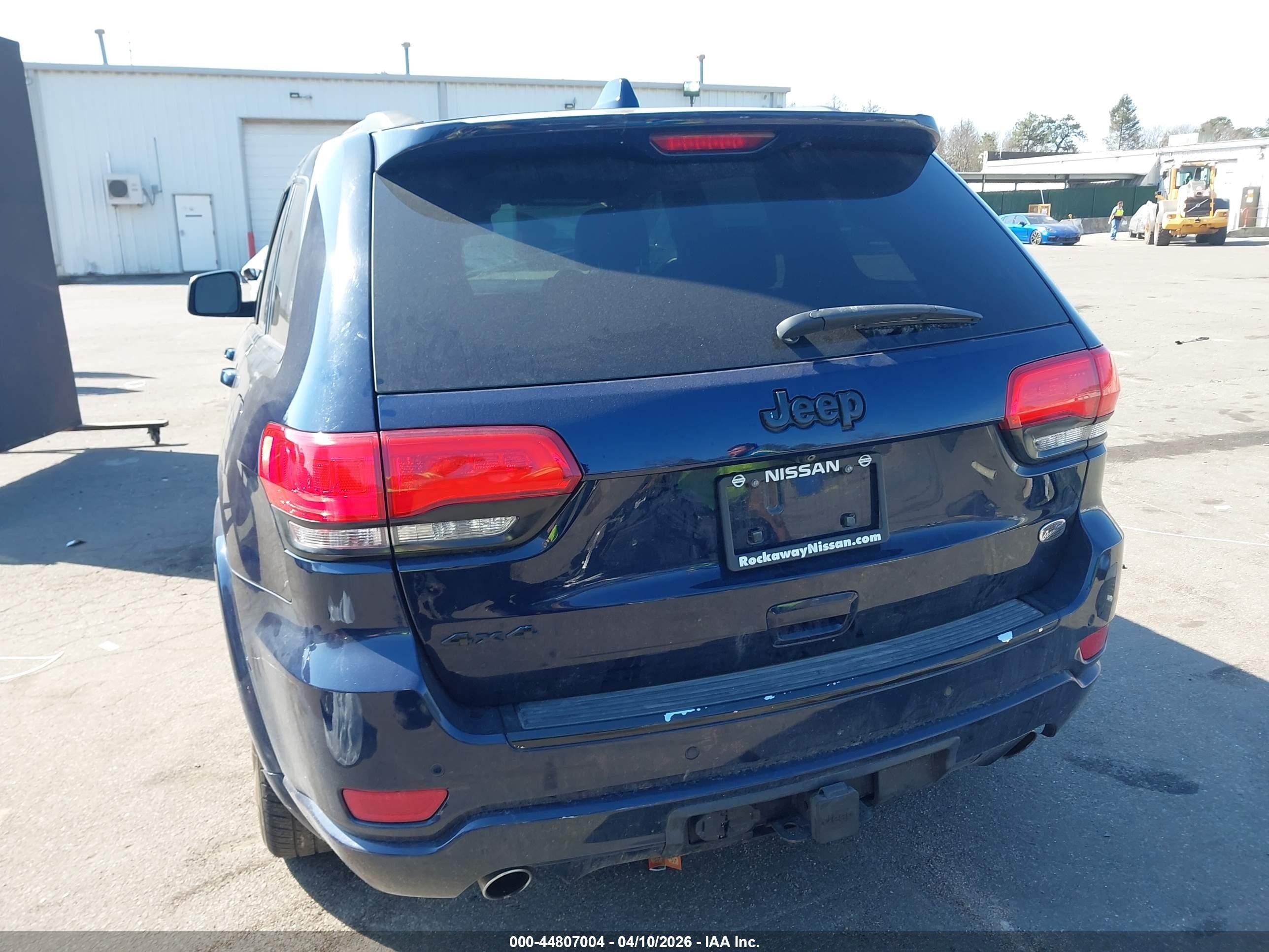 2014 Jeep Grand Cherokee Overland Синий vin: 1C4RJFCT4EC105059