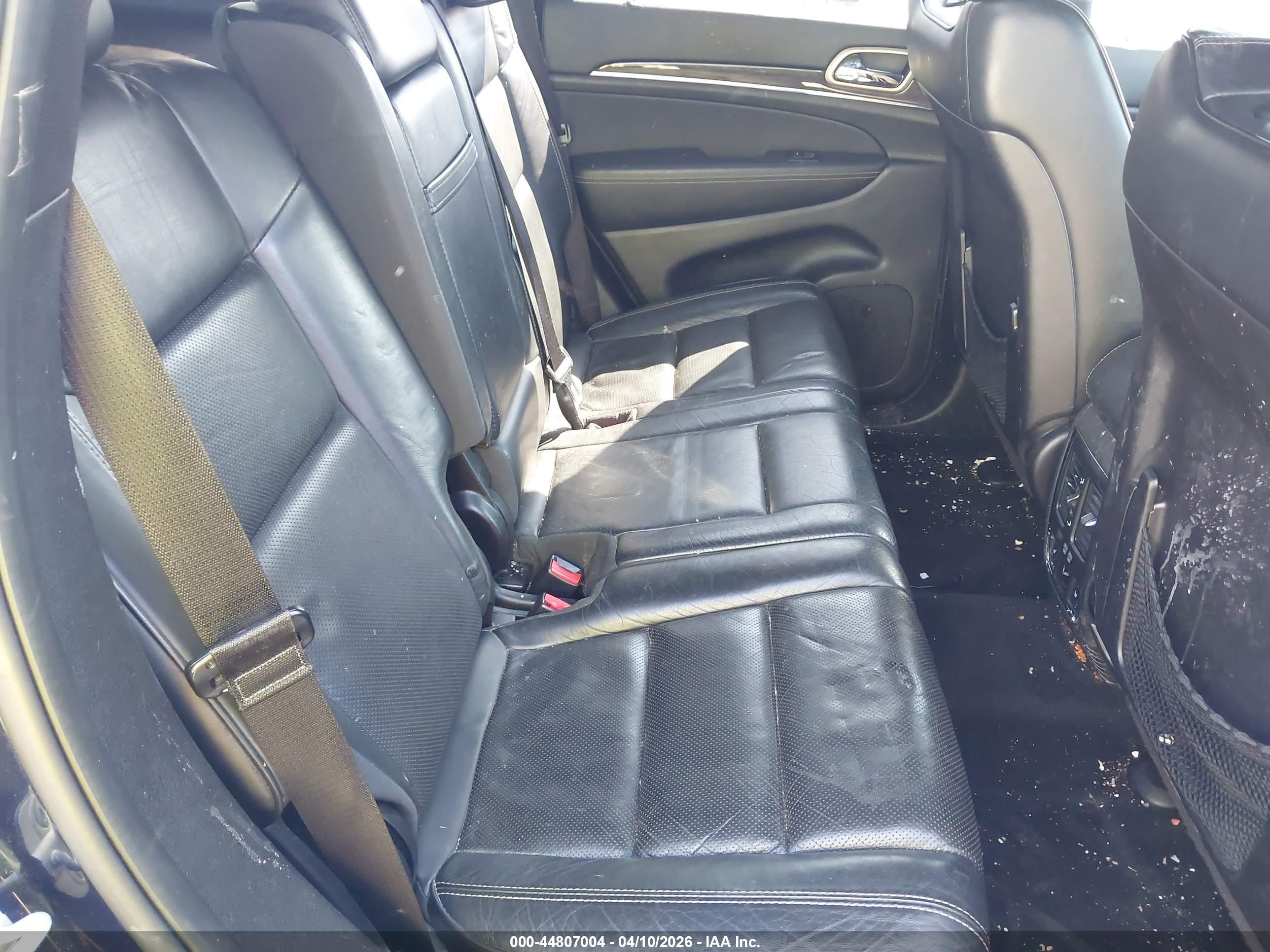 2014 Jeep Grand Cherokee Overland Синий vin: 1C4RJFCT4EC105059