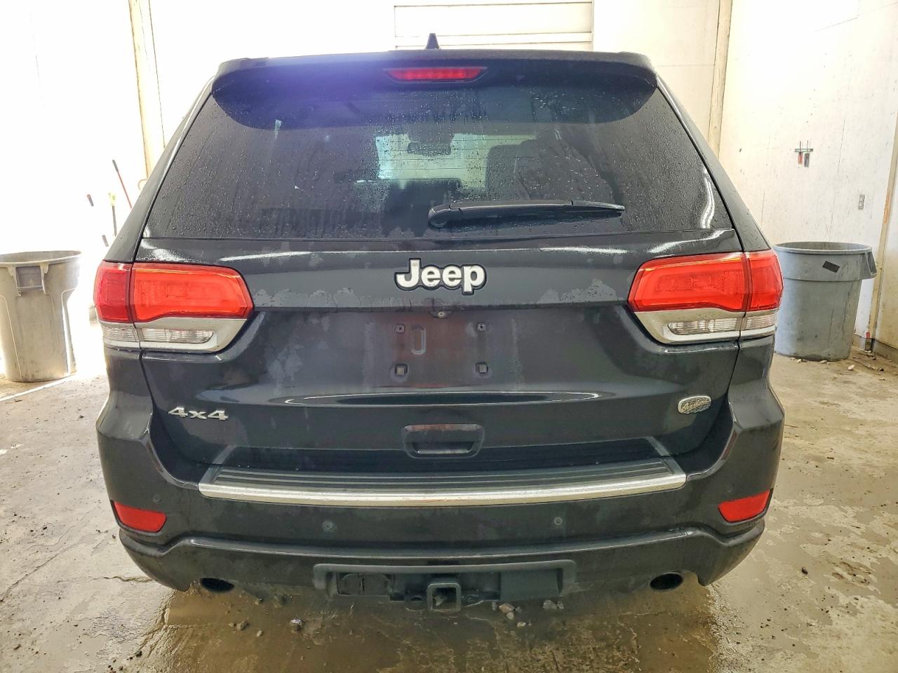 2014 Jeep Grand Cherokee Overland Black vin: 1C4RJFCT4EC105613