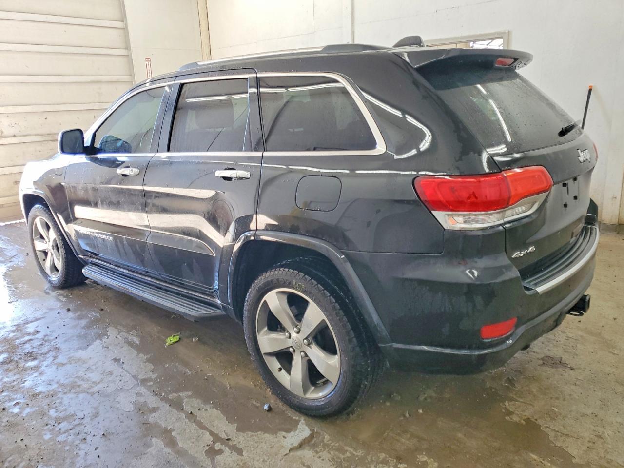 2014 Jeep Grand Cherokee Overland Black vin: 1C4RJFCT4EC105613