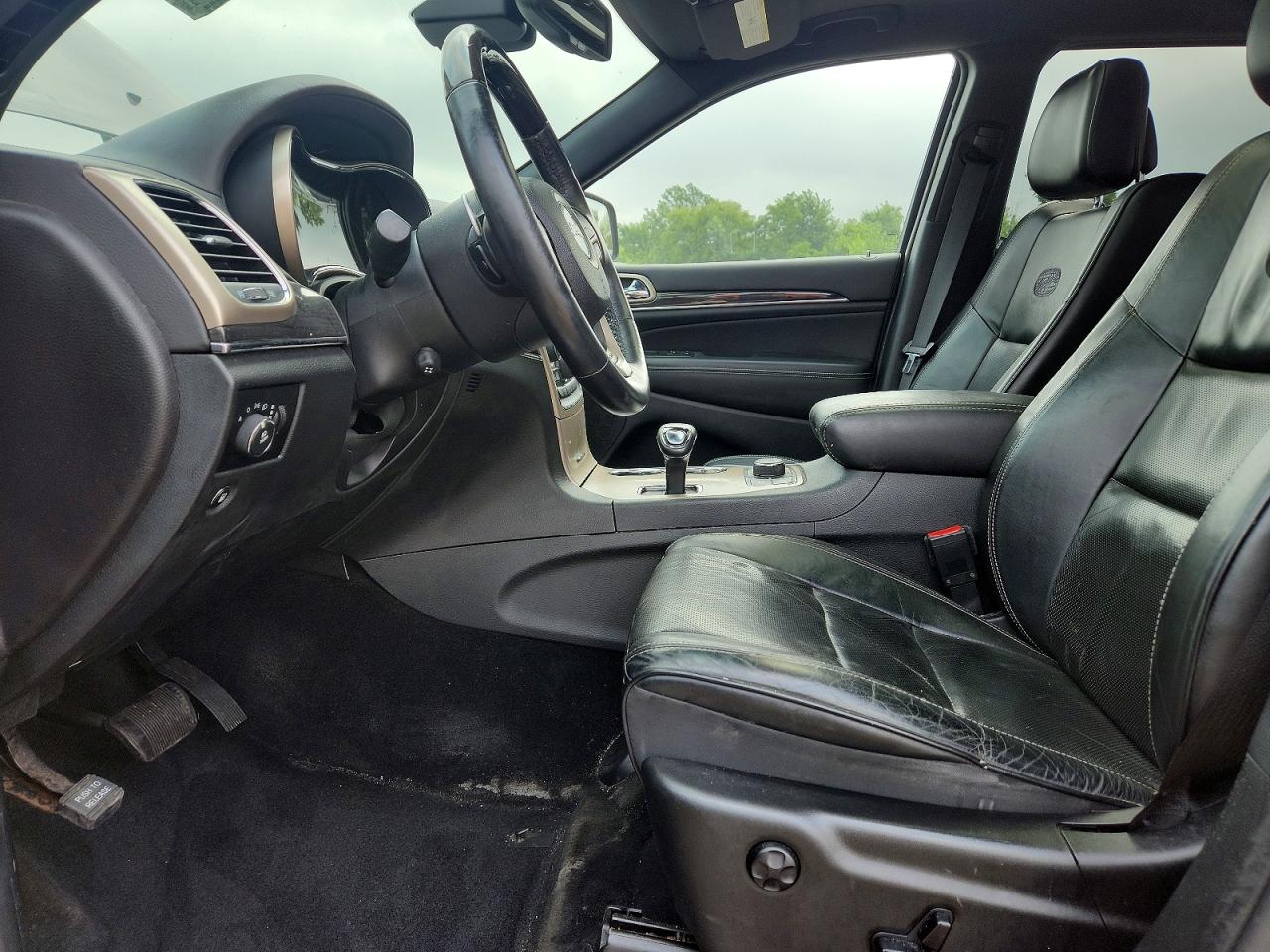 2014 Jeep Grand Cherokee Overland Gray vin: 1C4RJFCT4EC183535