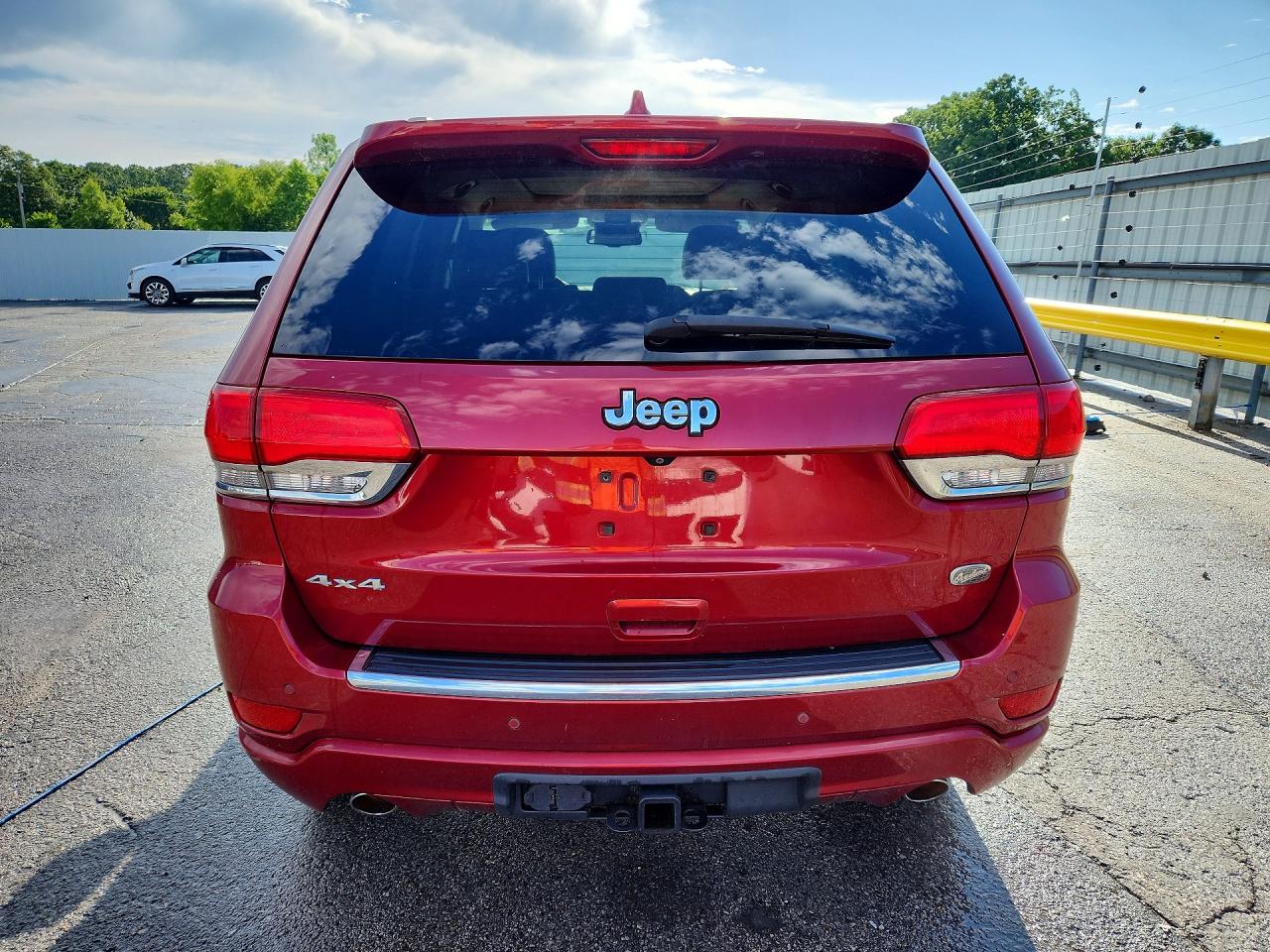 2014 Jeep Grand Cherokee Overland Burgundy vin: 1C4RJFCT4EC186709