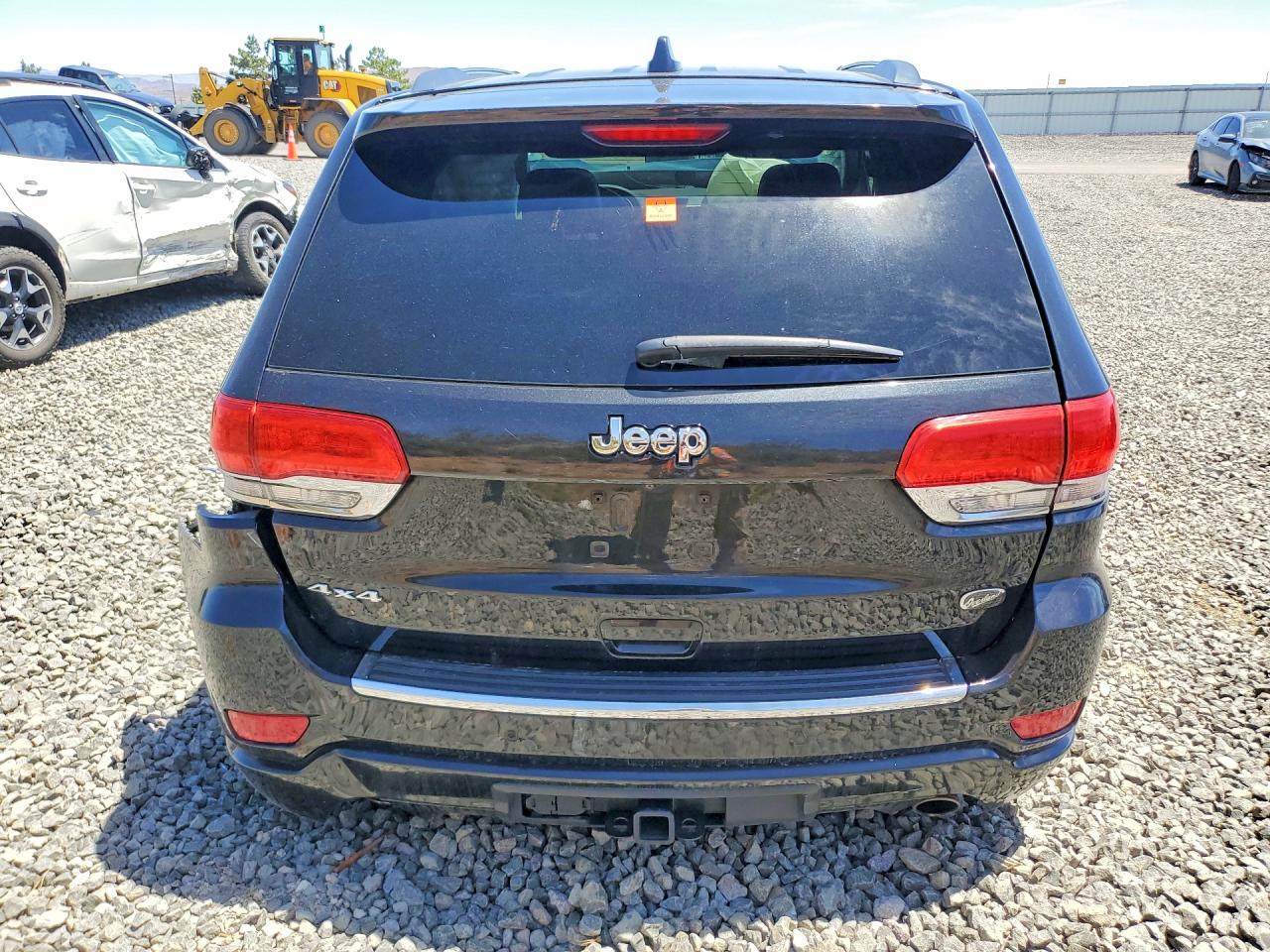 2014 Jeep Grand Cherokee Overland Black vin: 1C4RJFCT4EC446784